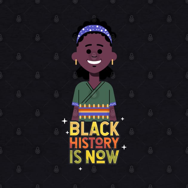 Black history month t-shirt by cuttar